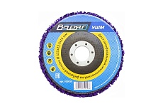 Диск шлифовальный 125x22.2x16 мм, синтетический на фибровой основе, фиолетовый, экстра жесткий, для УШМ Варяг 015013