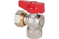 Шаровой кран MVI полнопроходной угловой, с накидной гайкой 3/4", внутренняя-внутренняя BV.532.05