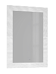 Зеркало Laparet Intero 60x80 Int.03.60/BuL парящее