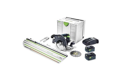 Аккумуляторная дисковая пила Festool HKC 55 Li 5.2 EBI-SET SCA-FSK 420 575735