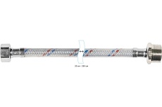 Гибкая подводка для воды ЦС нейлон, 1/2”Г х 3/4&quot;Ш L-50 см, штука ГП002179