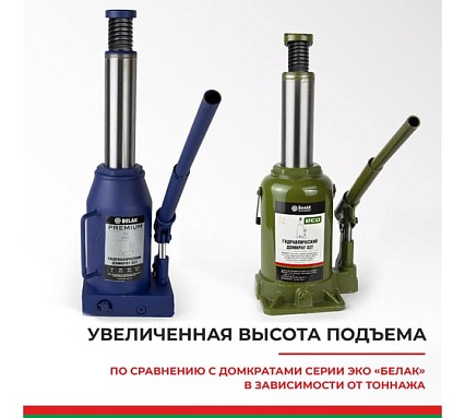 Гидравлический домкрат БелАК PREMIUM 32 т BAK.30021