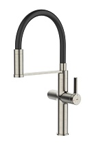 Смеситель для кухни Iddis Ikon IKNBNFFi05 фильтр, гибкий излив, сатин