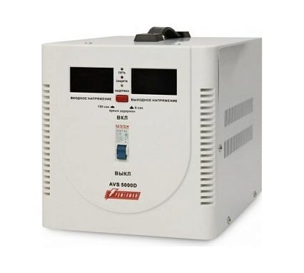 Стабилизатор напряжения Powerman 1ф 5 кВА AVS 5000 D 1192186