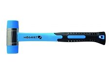 Рихтовочный молоток Hoegert Technik 600 г, с рукояткой из стекловолокна HT3B048