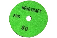 Диск алмазный гибкий черепашкa Fox 100 мм, № 50, сухой рез, 2 шт NOVOCRAFT PPTHW0200050