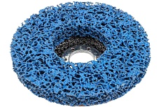 Круг абразивный зачистной Forsage 125х22.2мм, синий, max об/мин 11000, в блистере F-BD125B(48950)