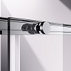 Душевой уголок Vincea Slim-N VSS-4SN9010CLBN 100x90 брашированный никель, прозрачное