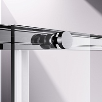Душевой уголок Vincea Slim-N VSS-4SN9010CLBN 100x90 брашированный никель, прозрачное