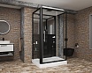 Душевая кабина Grossman GR227R 90x120, черный, R