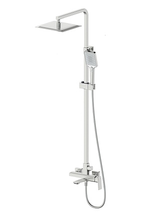 Душевая стойка Wonzon&Woghand Diamond WW-88739011-BN брашированный никель