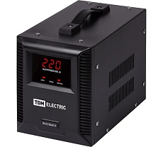Стабилизатор напряжения TDM БСР1-1,5 кВА электронный переносной SQ1201-0033
