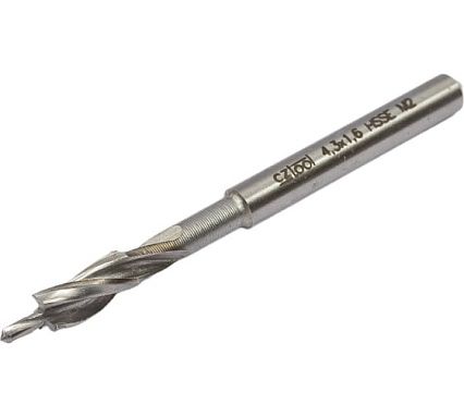 Цековка (1.6/4.3х56 мм 180 гр.; M2; HSSE) Bucovice Tools 853041