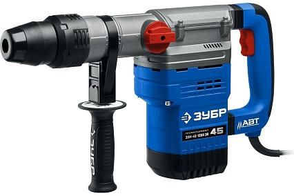 Перфоратор Зубр Профессионал SDS Max 1350 Вт, 45 мм ЗПМ-45-1350 ЭВ