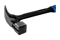 Молоток- гвоздодер плотника Vertextools профессионал, 450гр 10-29-450