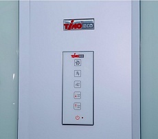 Душевая кабина Timo Eco TE-0780 80x80, с г/м, рифленые стекла, белый