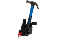 Молоток столяра Hoegert Technik 450 г, с рукояткой из стекловолокна HT3B034
