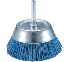 Щетка нейлоновая чашечная (75 мм; Р240; хвостовик 6 мм) Makita D-45559