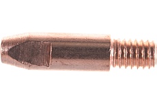 Наконечник токопроводящий (Cu-E; М6х28; 1.0 мм) для горелок MIG/MAG Энаргит M6X28X1.0