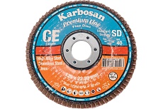 Круг лепестковый торцевой Ceramic от Мастерская Pit_Stop и Доктор дью 125 мм, P36, прямой ABRAFORM DD-FLAP-CR-36-1