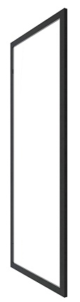 Боковая стенка Timo TSS-1000/03C-8 100x200 прозрачное, черный