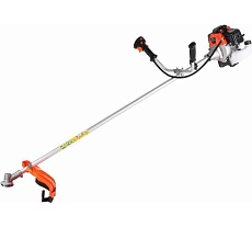 Бензотриммер P.I.T. 2.3 л.с, 52 куб. см, 2 такта, расширенный комплект диск 40+3-зубчатый, очки, ранцевый ремень, неразъемная штанга MGT-52A