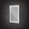 Зеркало BelBagno SPC-KRAFT-500-800-SENS-NERO 50x80 см сенсорный выключатель, черный