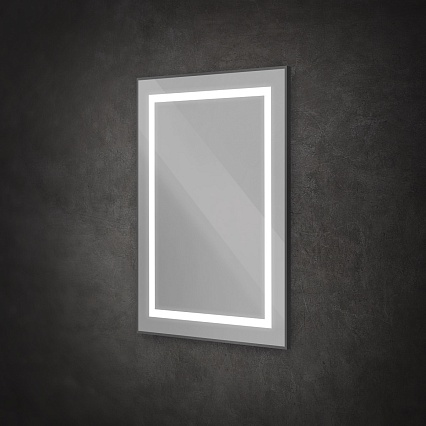 Зеркало BelBagno SPC-KRAFT-500-800-SENS-NERO 50x80 см сенсорный выключатель, черный