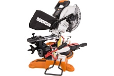 Аккумуляторная торцовочная пила Worx без АКБ и ЗУ, коробка WX845.9