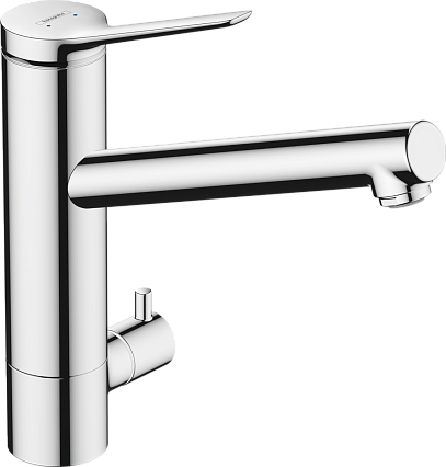 Смеситель для кухни Hansgrohe Zesis M33 1jet 74808000 с запорным вентилем