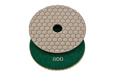 Круг шлифовальный алмазный гибкий АГШК для сухой полировки 100 мм, P800 S.E.B. 103AT-BW800