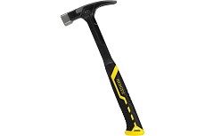 Молоток-гвоздодер Berger BG цельнокованый 450 г., магнит, 3-компонентная рукоятка,BG1527