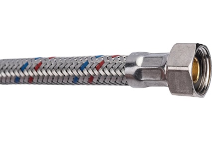 Гибкая подводка для воды M10 35 мм х ВР 3/8" длина 400 мм STOUT RG008P0SIFDS19