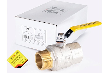 Шаровой кран для газа PROFACTOR PF GAS в/н рычаг 1 1/2 дюйма PF GBV 349