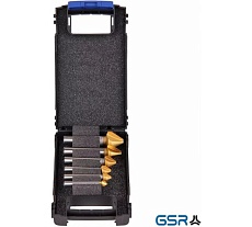Набор зенковок CBN DIN334 C/60 HSSG-TiN 6.3-20.5 мм GSR B08333460
