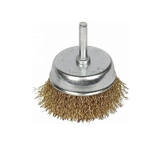 Щетка проволочная чашечная на шпильке (50х0.35х6.35 мм) Ingco WB30501
