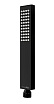 Душевая лейка WasserKRAFT Glan A209 черный глянец