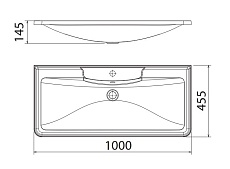 Тумба с раковиной BelBagno Acqua 100 см Robere Nature Grigio