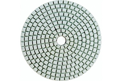 Круг алмазный гибкий шлифовальный АГШК WHITE NEW (100x2.5 мм; Р100) TECH-NICK 128.120.6743