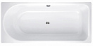 Стальная ванна Bette Ocean 170x80 см с шумоизоляцией, перелив сзади, с BetteGlasur ® Plusl и покрытием анти-слип