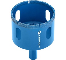 Коронка алмазная для керамической плитки и камня (8 мм; 6-гранный хвостовик) Hoegert Technik HT7D308