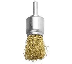 Щетка проволочная чашечная на шпильке (24х0.35х6.35 мм) Ingco WB70241