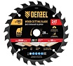 Пильный диск по дереву Denzel 185x20 мм, 24 зубьев 733307
