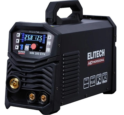 Инверторный сварочный аппарат Elitech HD WM 200 SYN 204471