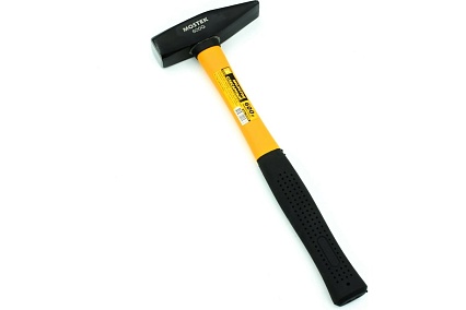 Слесарный молоток MOSTEK 600 г, рукоятка фиберглас, квадратный боек, cталь 45 5712106