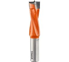 Сверло присадочное глухое левое 4 флейты 12.7x43 мм, L70. хвостовик 10x20 мм Dimar 2014577