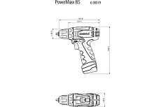 Аккумуляторный винтоверт Metabo PowerMaxx BS 600079550