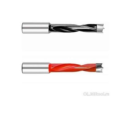 Сверло присадочное усиленное "глухое" (5x57.5 мм; S=10x20 мм; RH) ROTIS 412.0557R