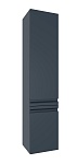Шкаф пенал Aquatek Вега 35 см серый матовый AQ70035L-MG