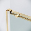 Душевая дверь Grossman Galaxy 130x195 прозрачное, золото сатин 100.K33.01.130.32.00